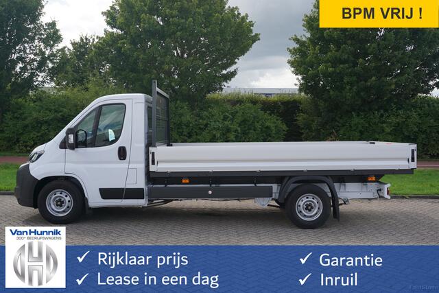 Citroen JUMPER Heavy 35 Open Laadbak L4 BPM VRIJ!! Airco, Cruise, Bluetooth, 3.0T Trekgewicht!! NR. MD01*