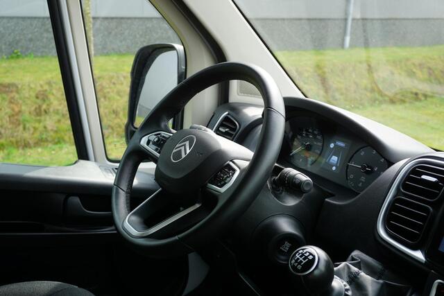 Citroen JUMPER 2.2 BlueHDi 140 S&S L3H2 3.5t |Standkachel |Groot scherm |Camera |Cruise |Navi |2e airbag |Stoelverwarming |3500 KG |Keyless entry en start |Mooie camperbasis