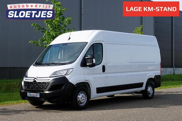 Citroen JUMPER 2.2 BlueHDi 165 L3H2 3.5t in Topstaat |Camera |Cruise |Navi |Lederen stuur |Betimmering |EURO6D |Climate control |Carplay |Android Auto |165 pk |Mooie Camperbasis |BPM vrij voor ondernemers