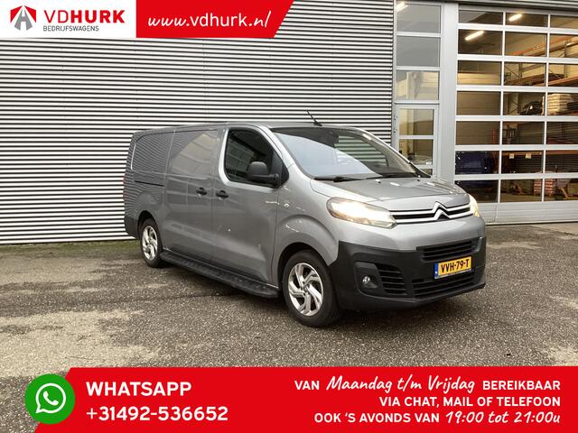 Citroen JUMPY 2.0 HDI 180 pk Aut. L3 (DEMO) Head Up/ Sidestep/ Carplay/ 2.5t Trekverm./ Camera/ PDC/ Stoelverw./ 17"LMV/ Cruise/ Trekhaak/ Airco
