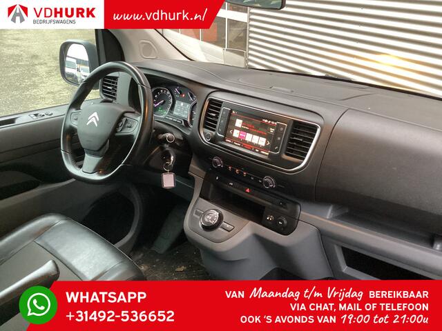 Citroen JUMPY 2.0 HDI 180 pk Aut. L3 (DEMO) Head Up/ Sidestep/ Carplay/ 2.5t Trekverm./ Camera/ PDC/ Stoelverw./ 17"LMV/ Cruise/ Trekhaak/ Airco