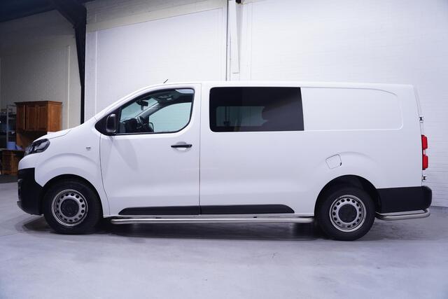 Citroen JUMPY 2.0 HDI 120 pk Club XL Dubbel Cabine 6-Zits Airco ECC, Apple Carplay, Cruise Control, NAP, Sidebars
