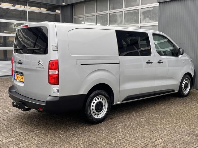 Citroen JUMPY 2.0 HDI 120 DC XL BTW en BPM vrij!! Airco Cruise controle Trekhaak 2500kg Navigatiesysteem 5-Persoons Parkeerhulp achter Apple carplay 1e eigenaar Euro 6 Bpm en Btw vrij voor particulier gebruik !!