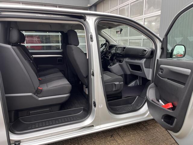 Citroen JUMPY 2.0 HDI 120 DC XL BTW en BPM vrij!! Airco Cruise controle Trekhaak 2500kg Navigatiesysteem 5-Persoons Parkeerhulp achter Apple carplay 1e eigenaar Euro 6 Bpm en Btw vrij voor particulier gebruik !!