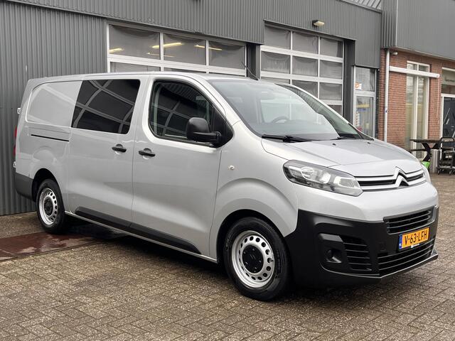 Citroen JUMPY 2.0 HDI 120 XL DC BTW en BPM vrij!! Airco Cruise controle Trekhaak 2500kg Navigatiesysteem 5-Persoons Parkeerhulp achter Apple carplay 1e eigenaar Euro 6 Bpm en Btw vrij voor particulier gebruik !!