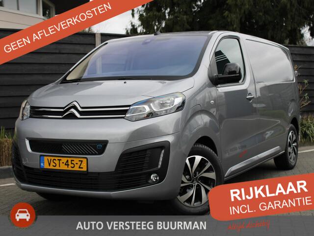 Citroen JUMPY Driver 50kWh 136PK L2H1 inclusief batterijtest Navigatie, Climate Control, Keyless Go, Parkeerhulp, 100% Elektrisch!