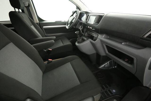 Citroen JUMPY 2.0 BlueHDI L3H1 | MARGE! | Dubbele Cabine | 5 Persoons | Airco Cruise Carplay Navigatie PDC Trekhaak