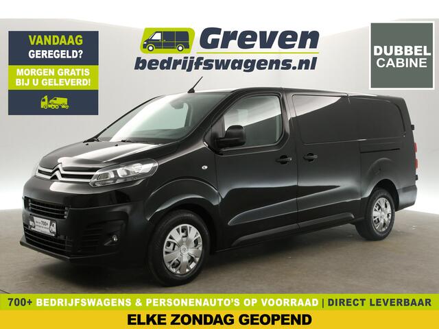 Citroen JUMPY 2.0 BlueHDI L3H1 | Dubbele Cabine | 6 Persoons | 360Camera 2xSchuifdeur Airco Cruise Carplay PDC Navi Elektrpakket