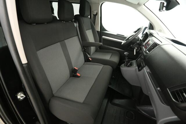 Citroen JUMPY 2.0 BlueHDI L3H1 | Dubbele Cabine | 6 Persoons | 360Camera 2xSchuifdeur Airco Cruise Carplay PDC Navi Elektrpakket