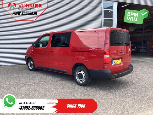 Citroen JUMPY 2.0 HDI 120 pk L3 DC Dubbel Cabine BPM VRIJ! 2x Schuifdeur/ 2.5t Trekverm./ PDC/ Cruise/ Airco