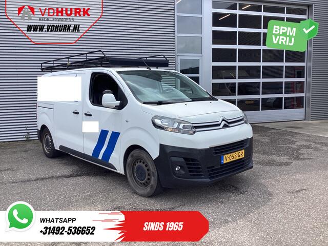 Citroen JUMPY 1.6 HDI L2 BPM VRIJ! Imperiaal/ Alarm III/ Cruise/ Trekhaak/ PDC/ Airco