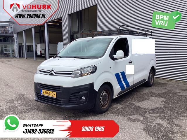 Citroen JUMPY 1.6 HDI L2 BPM VRIJ! Imperiaal/ Alarm III/ Cruise/ Trekhaak/ PDC/ Airco