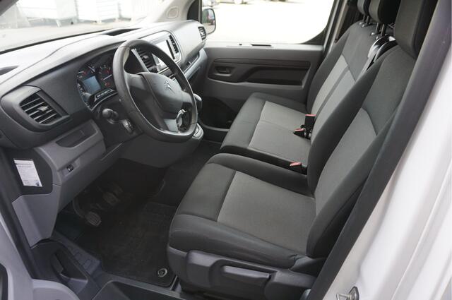 Citroen JUMPY 1.6 BlueHDI 95pk Comfort + Airco/ Cruise/ 3-persoons/ Carplay/ Schuifdeur/ PDC/ Garantie!