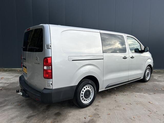 Citroen JUMPY 2.0 BlueHDI XL DUBBEL CABINE 1e EIGENAAR TREKHAAK NAVI CRUISE ECC