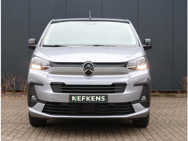 Citroen JUMPY 2.0 BlueHDI 180PK L3H1 Automaat | Dubbele cabine | AppleCarPlay/AndroidAuto | Navigatie | Achteruitrijcamera | Parkeersensoren Achter | Airco | Cruise Control | 3 Zitplaatsen Rechtsvoor | DAB Ontvanger |