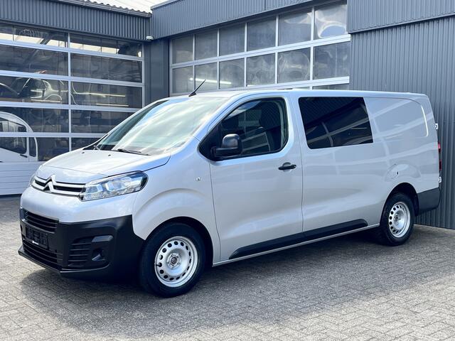 Citroen JUMPY 2.0 HDI 120 DC XL Marge BTW en BPM vrij!! Airco Cruise controle Trekhaak 2500kg Navigatiesysteem 5-Persoons Parkeerhulp achter Apple carplay 1e eigenaar Euro 6 Bpm en Btw vrij voor particulier gebruik !!
