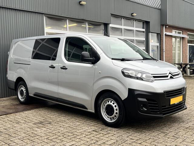 Citroen JUMPY 2.0 BlueHDI DC L2H1 Marge BTW en BPM vrij!! Airco Cruise controle Trekhaak 2500kg Navigatiesysteem 5-Persoons Parkeerhulp achter Apple carplay 1e eigenaar Euro 6 Bpm en Btw vrij voor particulier gebruik !!