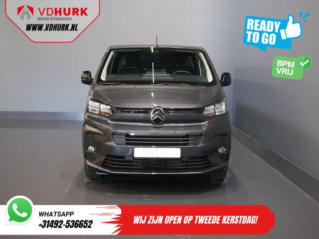 Citroen JUMPY 2.0 HDI 180 pk Aut. L3 BPM VRIJ! Trekhaak/ Betimmering/ Navi/ Carplay/ Camera/ PDC/ Cruise/ Airco