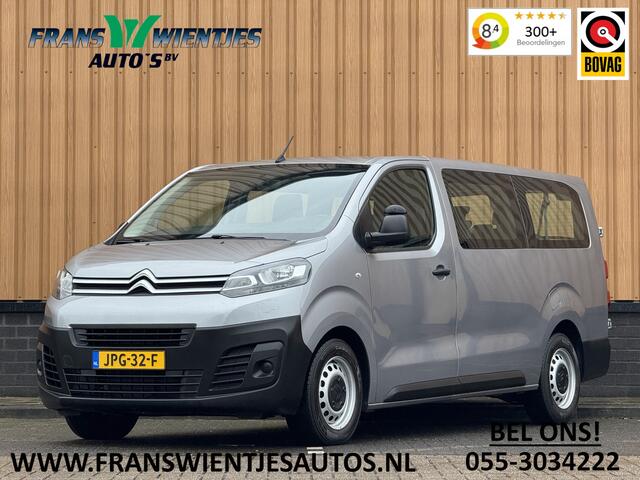 Citroen JUMPY 1.5 BlueHDi 120 XL S&S | 8 Persoons | Apple Carplay | Android Auto | Navigatie | Airconditioning | Cruise Control | Isofix | Multifunctioneel Stuurwiel |