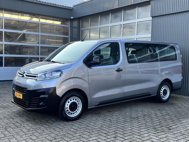 Citroen JUMPY 1.5 BlueHDi XL Marge BTW en BPM vrij!! Airco Cruise controle Trekhaak 2500kg Navigatiesysteem Personenvervoer 8-Persoons Parkeerhulp achter Apple carplay 1e eigenaar Euro 6 Bpm en Btw vrij voor particulier