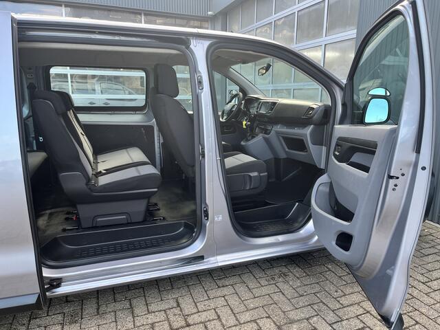 Citroen JUMPY 1.5 BlueHDi XL Marge BTW en BPM vrij!! Airco Cruise controle Trekhaak 2500kg Navigatiesysteem Personenvervoer 8-Persoons Parkeerhulp achter Apple carplay 1e eigenaar Euro 6 Bpm en Btw vrij voor particulier