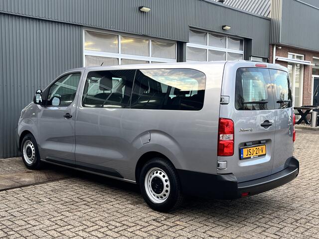 Citroen JUMPY 1.5 BlueHDi XL Marge BTW en BPM vrij!! Airco Cruise controle Trekhaak 2500kg Navigatiesysteem Personenvervoer 8-Persoons Parkeerhulp achter Apple carplay 1e eigenaar Euro 6 Bpm en Btw vrij voor particulier