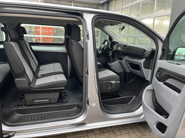Citroen JUMPY 1.5 BlueHDi XL Marge BTW en BPM vrij!! Airco Cruise controle Trekhaak 2500kg Navigatiesysteem Personenvervoer 8-Persoons Parkeerhulp achter Apple carplay 1e eigenaar Euro 6 Bpm en Btw vrij voor particulier