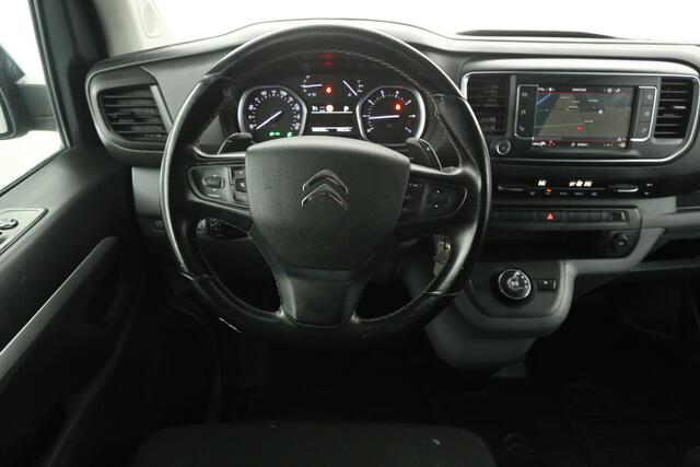 Citroen JUMPY 2.0 BlueHDI L3H1 180PK | Dubbele Cabine | Aut. | Clima | 2xSchuifdeur | Adap. Cruise | Trekhaak | HuD | Carplay