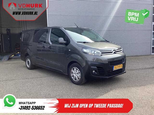 Citroen JUMPY 2.0 125 pk L3 2x Schuifdeur/ 2.5t Trekverm./ Carplay/ Airco/ Navi/ Cruise/ PDC/ Trekhaak