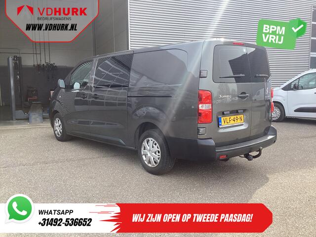 Citroen JUMPY 2.0 125 pk L3 2x Schuifdeur/ 2.5t Trekverm./ Carplay/ Airco/ Navi/ Cruise/ PDC/ Trekhaak