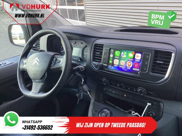 Citroen JUMPY 2.0 180 pk Aut. L2 Carplay/ 2.3t Trekverm./ Airco/ Cruise/ Navi/ 17"LMV/ PDC/ Trekhaak
