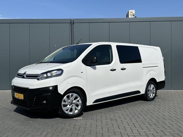 Citroen JUMPY 2.0 BlueHDI 180 PK / AUTOMAAT / L3H1 / DUBBEL CABINE / 2x SCHUIFDEUR / TREKHAAK / CAMERA / BLIND SPOT / ECC / CRUISE / 6 PERSOONS
