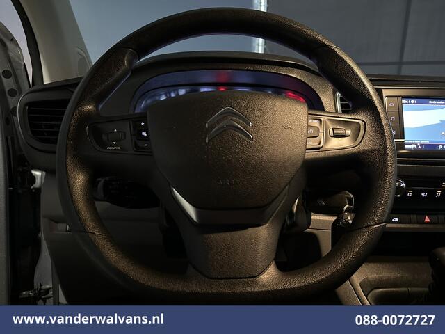 Citroen JUMPY 2.0 BlueHDI 123pk L2H1 Euro6 Airco | Camera | Navigatie | Apple Carplay | Cruisecontrol | LM Velgen Android Auto, 2500kg Trekhaak, Parkeersensoren, Bijrijdersbank