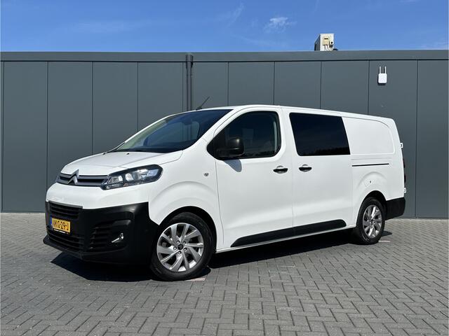 Citroen JUMPY 2.0 BlueHDI 180 PK / AUTOMAAT / L3H1 / DUBBEL CABINE / 2x SCHUIFDEUR / TREKHAAK / CAMERA / BLIND SPOT / ECC / CRUISE / 6 PERSOONS