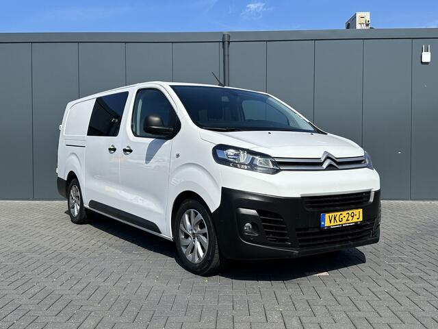 Citroen JUMPY 2.0 BlueHDI 180 PK / AUTOMAAT / L3H1 / DUBBEL CABINE / 2x SCHUIFDEUR / TREKHAAK / CAMERA / BLIND SPOT / ECC / CRUISE / 6 PERSOONS