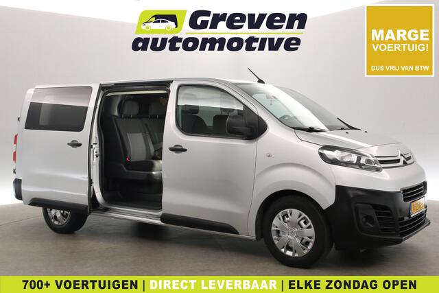 Citroen JUMPY 2.0 BlueHDI L3H1 | Marge | Dubbele Cabine | Clima | Cruise | Carplay | Navi | Trekhaak