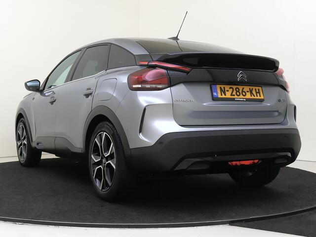 Citroen ë-C4 Shine 50 kWh I AUTOMAAT I NAVIGATIE I ACHTERUITRIJCAMERA I PARKEERSENSOREN VOOR EN ACHTER I KEYLESS ENTRY I HEAD-UP DISPLAY I VERWARMD STUURWIEL I