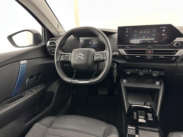 Citroen ë-C4 X Feel Pack 50 kWh [ 3-Fase ] (INCL.BTW) *FULL-LED | LEATHER-FABRIC | DIGI-COCKPIT | DAB | COMFORT-SEATS | CAMERA | ECC | PDC | CRUISE | 18''ALU*