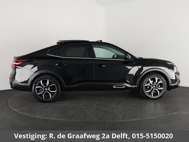 Citroen ë-C4 X Max 54 kWh LONG RANGE | 97% SOH | Schuif-/Kanteldak | Navigatie | Leder | Camera |