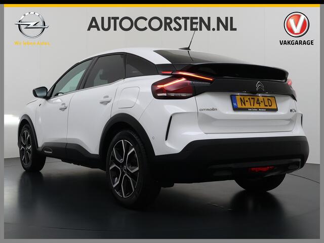 Citroen ë-C4 50kWh SOH 91% Head-Up Display Adap.Cruise Verwarmd Stuur 360°Camera Navi Ecc Apple Carplay Android Auto Shine Lmv Led Privacy Glas Isofix DAB Bluetooth Lane Assist Regen-Lichtsensor