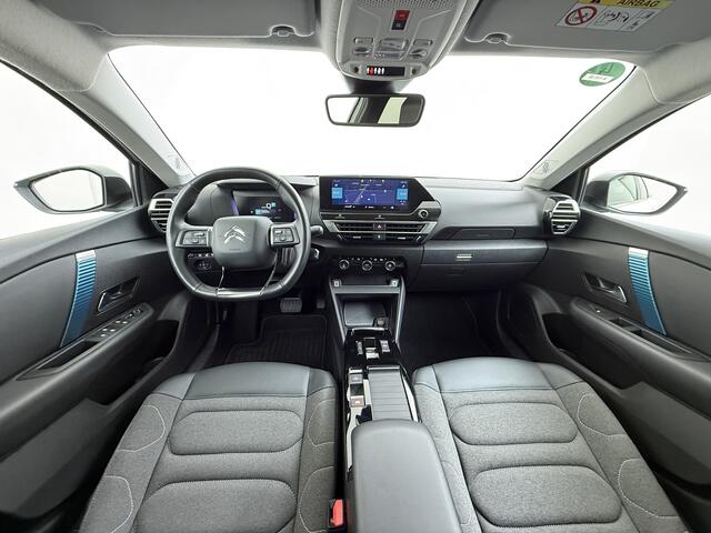 Citroen ë-C4 50kWh SOH 91% Head-Up Display Adap.Cruise Verwarmd Stuur 360°Camera Navi Ecc Apple Carplay Android Auto Shine Lmv Led Privacy Glas Isofix DAB Bluetooth Lane Assist Regen-Lichtsensor