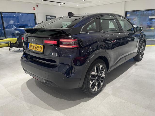Citroen ë-C4 Business Extended range 54 kWh | Tot 8 jaar garantie! | Navigatie | Achteruitrijcamera | Climate Control | Voorverwarmen | Stoel/Voorruitverwarming | Apple Carplay/Android Auto