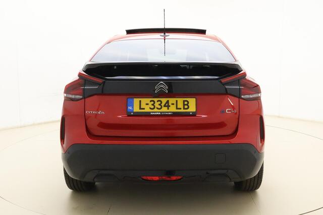 Citroen ë-C4 Shine 50 kWh | Panoramadak | Adaptive cruise control | Achteruitrijcamera | Elektrisch verstelbare bestuurdersstoel | Bestuurdersstoel met massagefunctie | SOH 87%