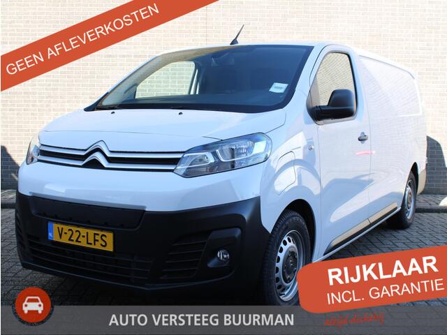 Citroen ë-Jumpy L3 136 75 kWh Cruise control, Airco, Parkeersensoren, Mistlampen, Apple carplay/Android auto, Achterdeuren