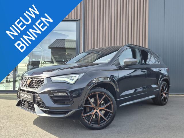 Cupra Ateca 2.0 TSI 4DRIVE 300pk | Kuipstoelen | 360 camera| Trekhaak | Virtual | Carplay | 19 inch