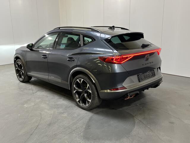 Cupra Formentor 1.4 e-Hybrid Black Edition / AUTOMAAT/ 245PK/ LEDER/ 360 CAMERA/ PARK. SENSOREN/ RIJ-MODI/ STOEL-STUUR VERWARM./ KEYLESS/ ELEKTR. STOEL/ NAVI/ FULL LINK