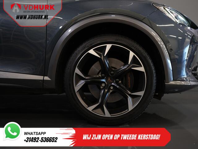 Cupra Formentor 1.4 e-Hybrid 245 pk VZ Performance Edition Pano/ Elek.Trekhaak/ Elek.Klep/ Mem.Stoel/ Matrix/ Adapt. Cruise/ Carplay/ Camera/ Stoelverw./ Stuurverw./ 19" LMV