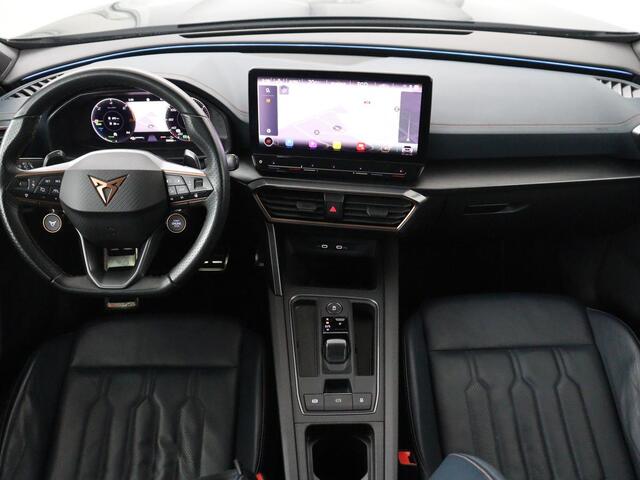 Cupra Formentor 1.4 eHybrid VZ | 245pk | Leder | Stoelverwarming | 360 Camera | Carplay | Sfeerverlichting | Navigatie | Adaptive cruise | Memory | Keyless | Full LED | PHEV | Plug In