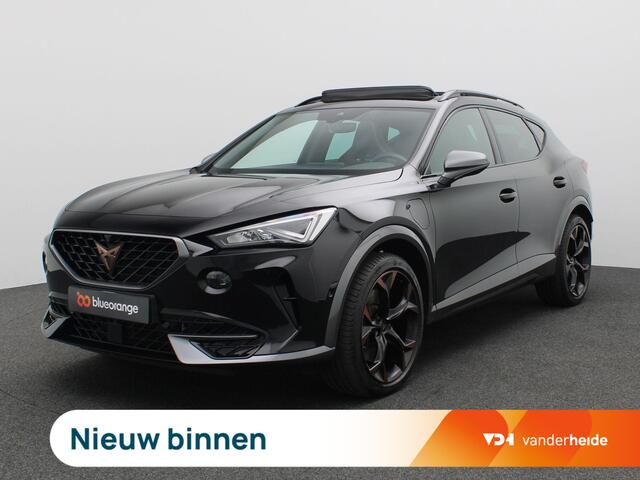 Cupra Formentor 1.4 e-Hybrid VZ Performance 245PK DSG Pano-Schuifdak, Trekhaak, Keyless, Leder, Memorystoel, Elektr. Achterklep, Side Assist, 19" LM Velgen, Navi, 360gr. Camera