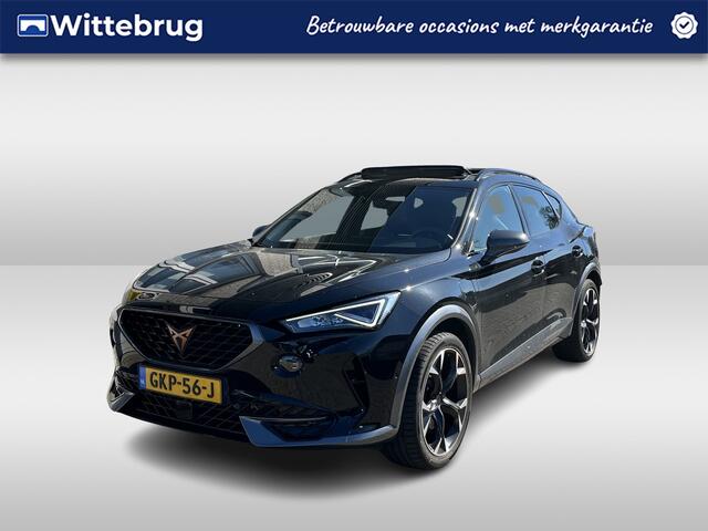 Cupra Formentor 1.4 e-Hybrid Performance / AUTOMAAT/ PANO/ LEER/ 245 PK/ STUUR+STOELVERWARM. / PARK.SENSOR.V+A/ CAMERA/ MEMORYSEAT/ DODEHOEK/ FULL LINK/ KEYLESS/ RIJ-MODI/ ACC/ NAVI/ DAB/ CLIMA/ LED/ 19'' LMV